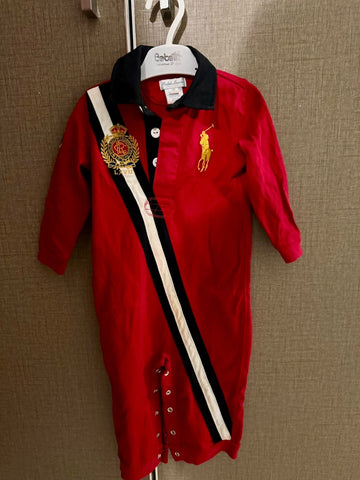 Ralph Lauren Romper. Size: 12m